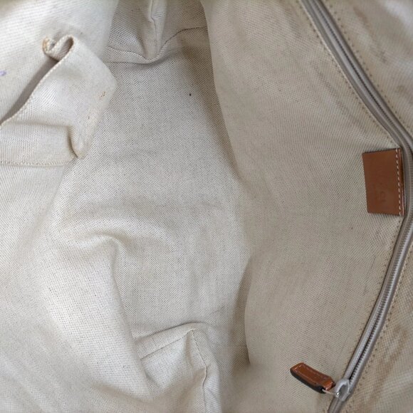 Authentic Gucci Brown Canvas Tote Bag mn390-112725 - Picture 11 of 15